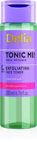 Delia Cosmetics Tonic Me Exfoliating Face Toner - Pullanma Karşıtı Tonik 200 ml