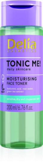 Delia Cosmetics Tonic Me Moisturising Face Toner- Nemlendirici Yüz Toniği 200 ml