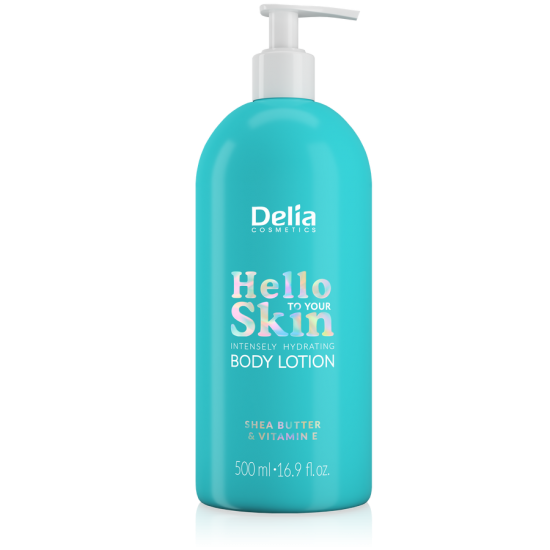 Delia Cosmetics Hello to Your Skin Body Lotion - Yoğun Nemlendirici Vücut Losyonu 500 ml