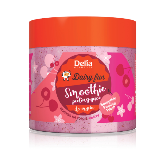 Delia Cosmetics Dairy Fun Smoothie Peeling Wash - Pürüzsüzleştirici Peeling 350g