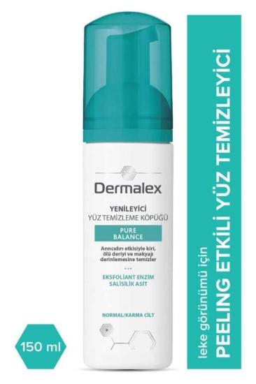 Dermalex Pure Balance Yenileyici Yüz Temizleme Köpüğü 150 ml
