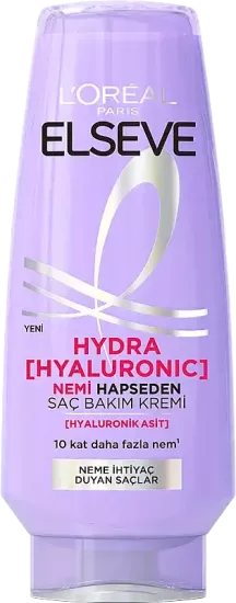 Loreal Paris Elseve Hydra Hyaluronic Nemi Hapseden Saç Bakım Kremi 250 ml