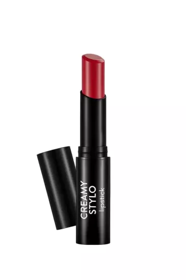 Flormar Creamy Stylo Yüksek Pigmentli & Yarı Parlak Bitişli Kremsi Ruj 008 Red