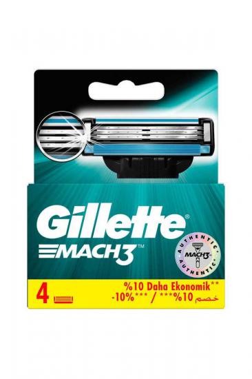 Gillette Mach 3 Kartuş 4’lü