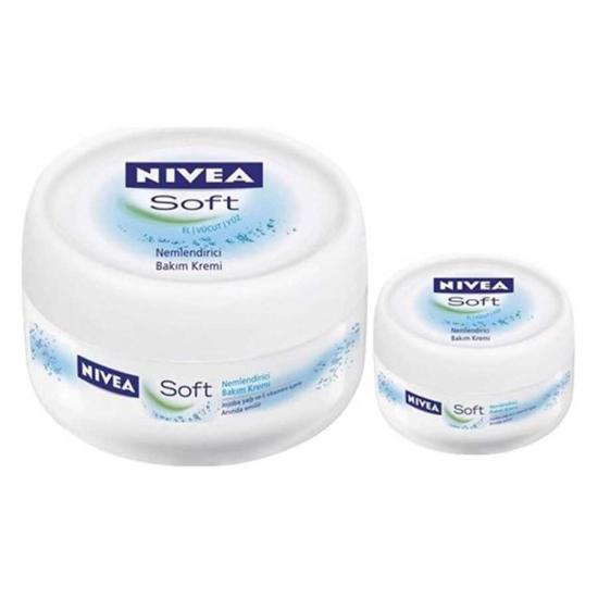 Nivea Soft Nemlendirici Bakım Kremi 300 ml + 50 ml