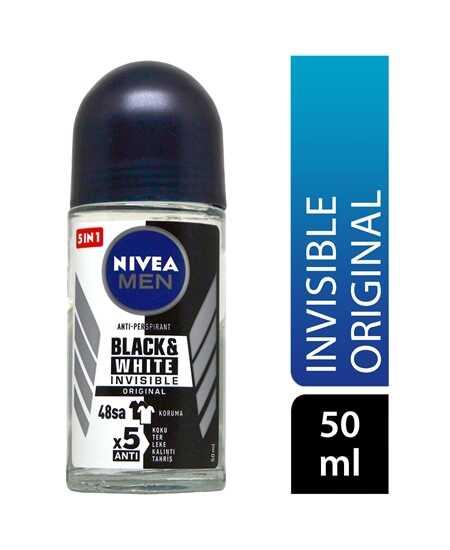 Nivea Men Black White Invisible Original Roll On 50 ml