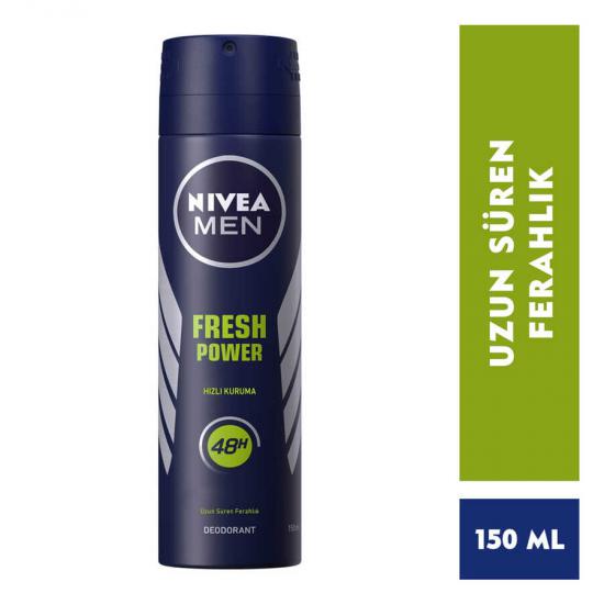 Nivea Men Fresh Power Deodorant Sprey 150 ml