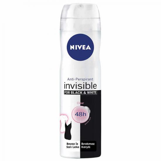 Nivea Deospray Invisible Black&Whıte Clear Women 150 ml