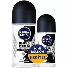 Nivea Men Black White Invisible Original Roll On 50+30 ml