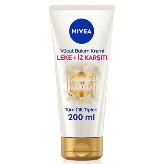 Nivea Luminous630 Leke ve İz Karşıtı Vücut Bakım Kremi 200 ml