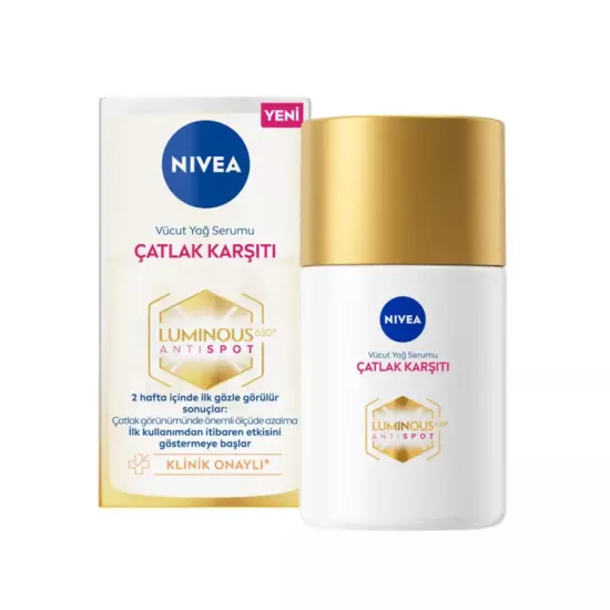 Nivea Luminous630 Çatlak Karşıtı Vücut Yağ Serumu 100 ml