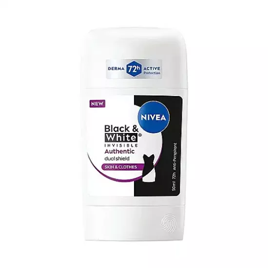Nivea Women Black&White Invisible Authentic Deostick 50 ml