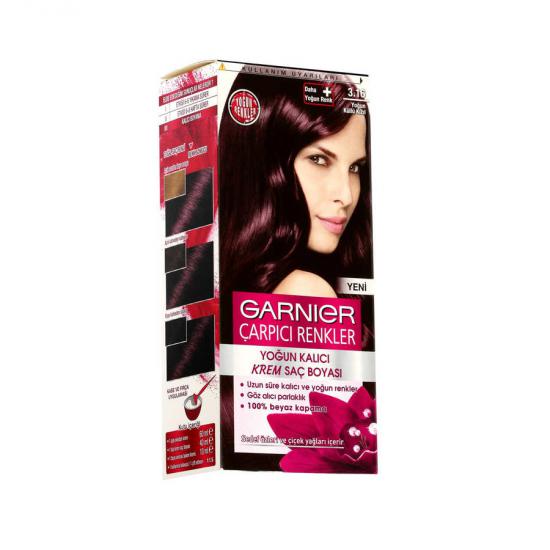 Garnier Çarpıcı Renkler Saç Boyası 3.16 Yoğun Küllü Kızıl