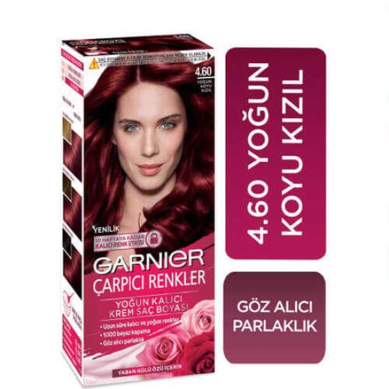 Garnier Çarpıcı Renkler Saç Boyası 4.60 Yoğun Koyu Kızıl
