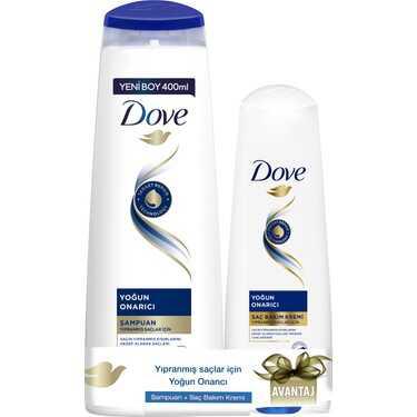 Dove Yoğun Onarıcı Şampuan 400 ml + Saç Kremi 200 ml