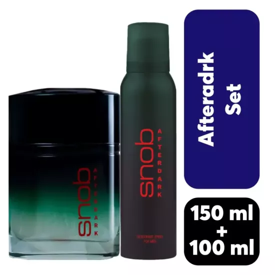 Snob AfterDark Edt 100 ml Set