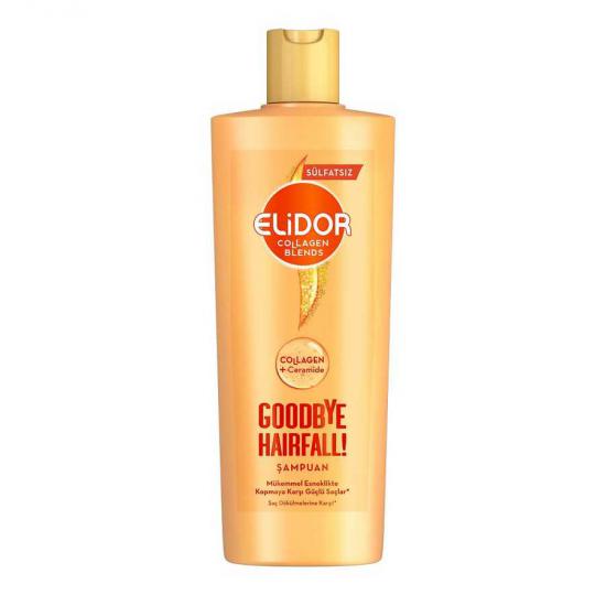 Elidor Collagen Blends Saç Dökülmelerine Karşı Goodbye Hairfall Sülfatsız Şampuan 350 ml