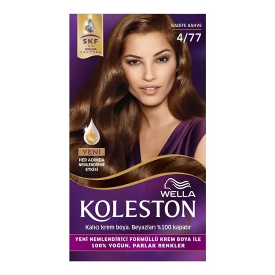 Wella Koleston Kit Boya 4/77 Kadife Kahve