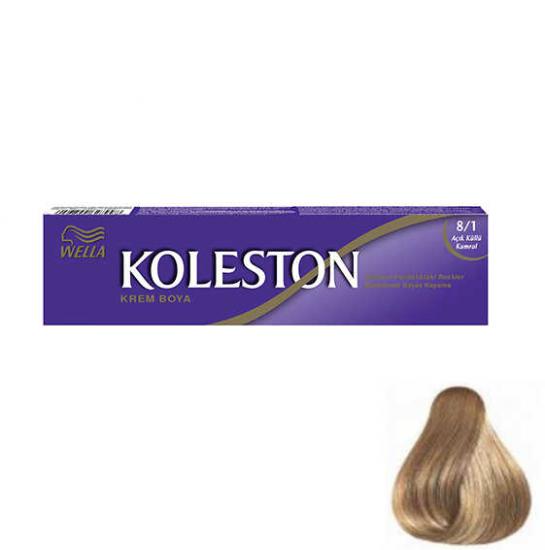 Koleston Tüp Saç Boyası 8/1 Açık Küllü Kumral