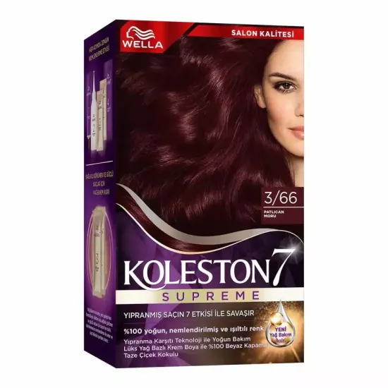 Koleston Supreme Kit 3/66 Patlıcan Moru