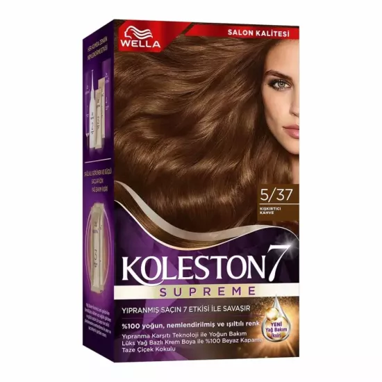 Koleston Supreme Saç Boyası 5/37 Kışkırtıcı Kahve