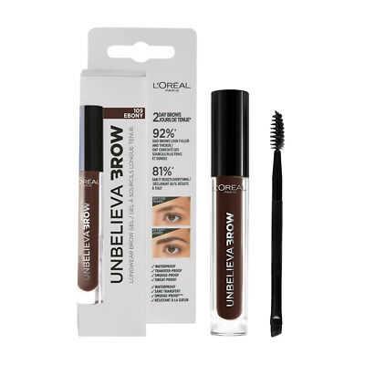 Loreal Paris Unbelieva Brow Uzun Süre Kalıcı Kaş Jeli 109 Ebony