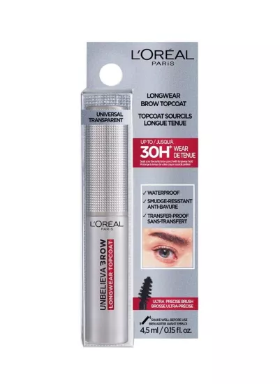 Loreal Paris Unbelieva Brow Longwear Topcoat Uzun Süre Kalıcı Şeffaf Kaş Jeli