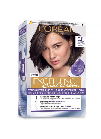 Loreal Paris Excellence Cool Creme Ekstra Küllü Açık Kahve 5.11