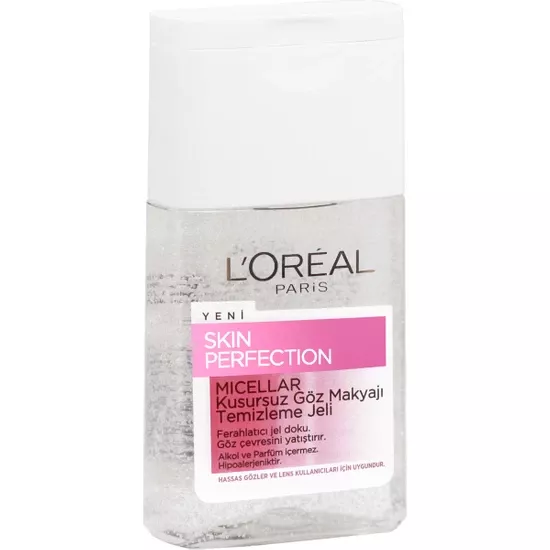 L’Oréal Paris Skin Perfection Micellar Kusursuz Göz Makyajı Temizleme Jeli 125 ml