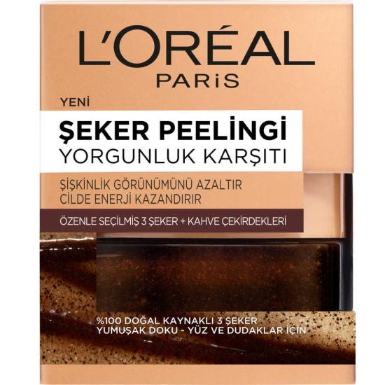L’Oréal Paris Şeker Peelingi Yorgunluk Karşıtı 50 ml