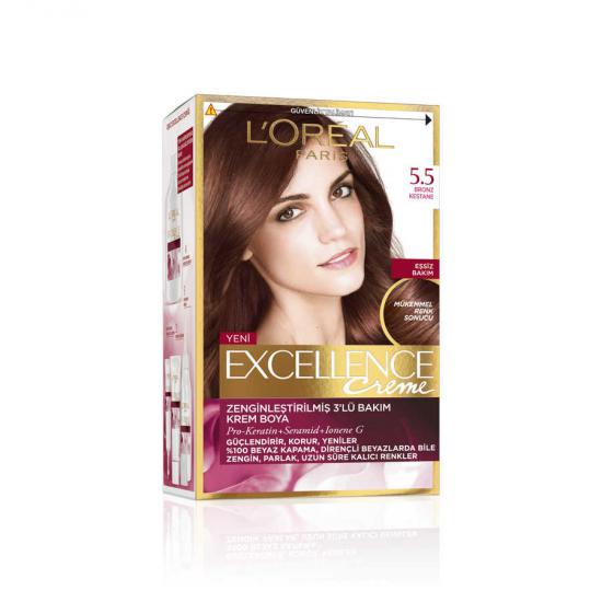 L’oréal Paris Excellence Creme Saç Boyası 5/5 Kızıl Kestane