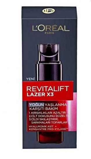 Loreal Paris Revitalift Lazer X3 - Yoğun Yaşlanma Karşıtı Bakım Serum 30 ml