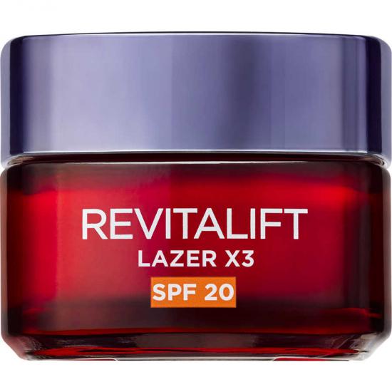 L’Oréal Paris Revitalift Lazer X3 Gkf20 Leke Ve Kırışıklık Karşıtı Bakım Kremi 50 ml