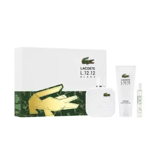 Lacoste L.12.12 Blanc Pour Homme Edt 100 ml Set