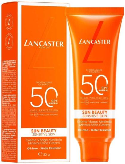 Lancaster Sun Beauty Sensitive Mineral Yüz Krem SPF50 50 ml