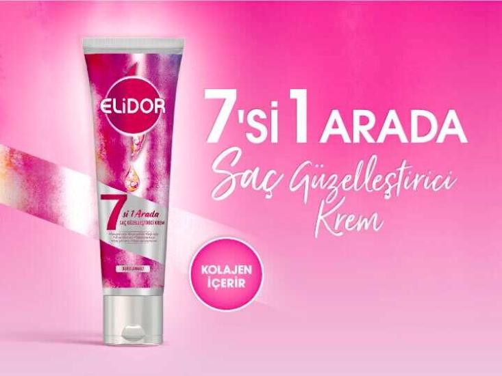 Elidor 7’si 1 Arada Saç Güzelleştirici Durulanmayan Bakım Kremi 150 ml
