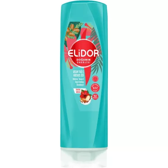 Elidor Argan Yağı Hibiskus Özü Dökülme Karşıtı Saç Kremi 350 ml