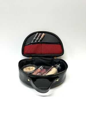 Muuda Siyah Nakışlı Yarım Ay Küçük Çanta