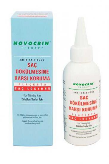 Novocrin Placenta Anti Hair Loss Saç Dökülme Karşıtı Saç Losyonu 125 ml