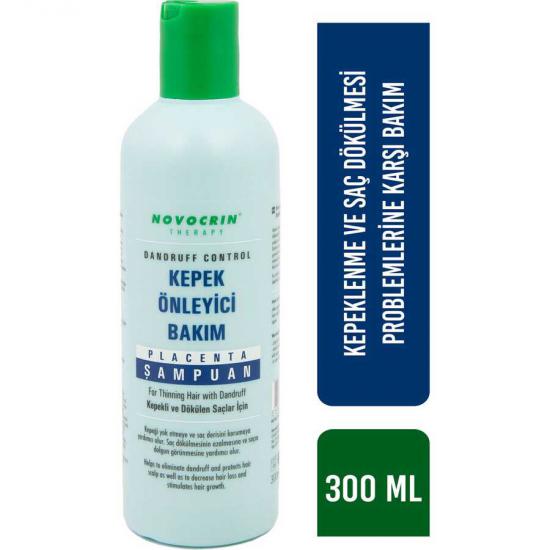 Novocrin Placenta Dandruff Control Şampuan 300 ml