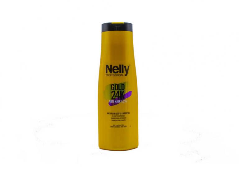 Nelly Professional Gold Anti Hair Loss 24K Shampoo- 24K Dökülme Karşıtı Şampuan 400 ml