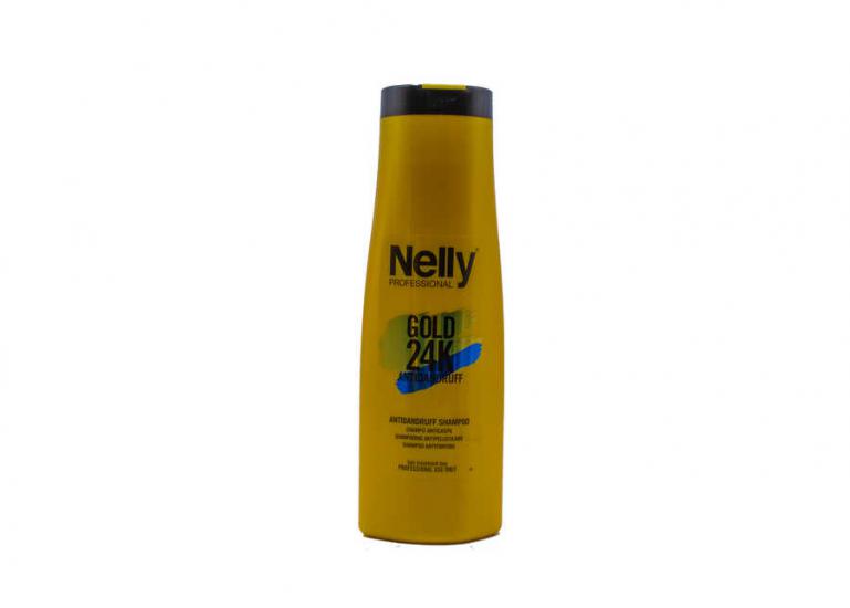 Nelly Professional Gold Antidandruff 24K Shampoo- 24K Kepek Karşıtı Şampuan 400 ml