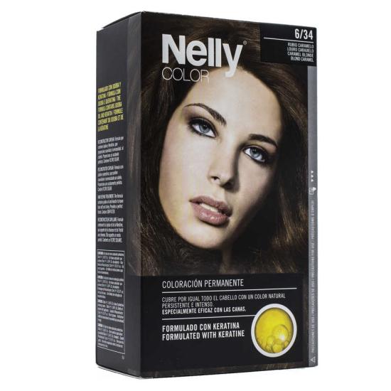 Nelly Color Hair Dye 6/34
