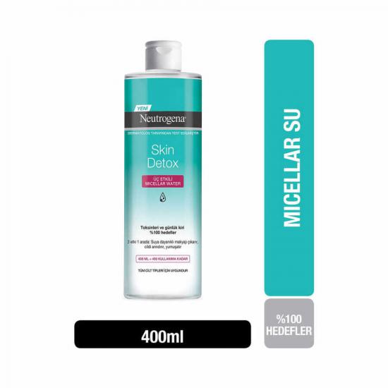 Neutrogena Skin Detox Makyaj Temizleme Suyu 400 ml