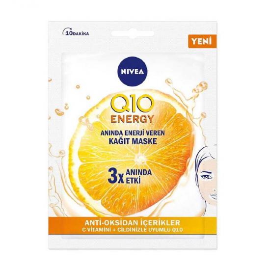 Nivea Q10 Energy Anında Enerji Veren Kağıt Maske