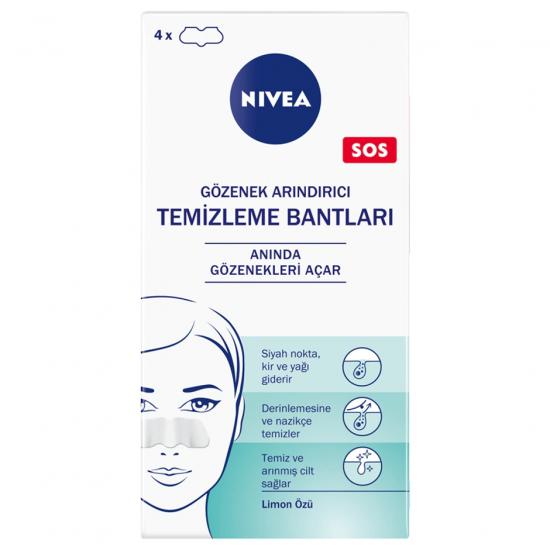 Nivea Gözenek Arındırıcı Temizleme Bantları 4 Adet