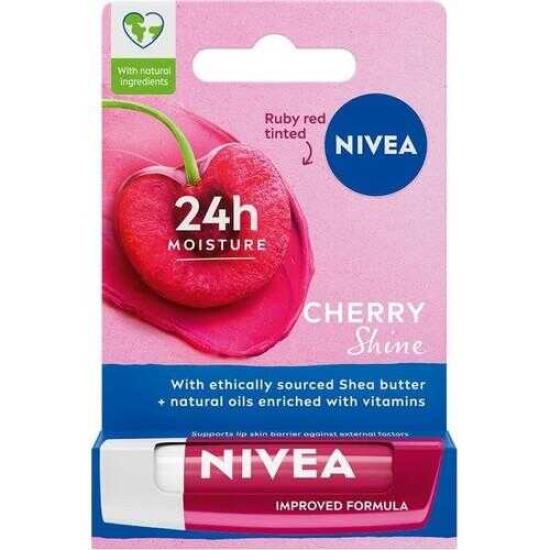 Nivea Cherry Shine Dudak Bakım Kremi 4.8 g