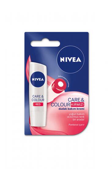 Nivea Lip Care Bakımlı&Renkli Kırmızı