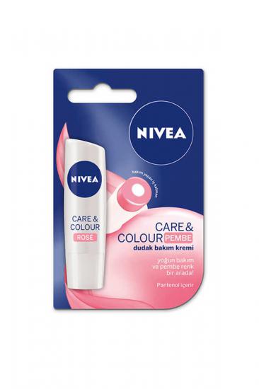 Nivea Lip Care Bakımlı&Renkli Pembe