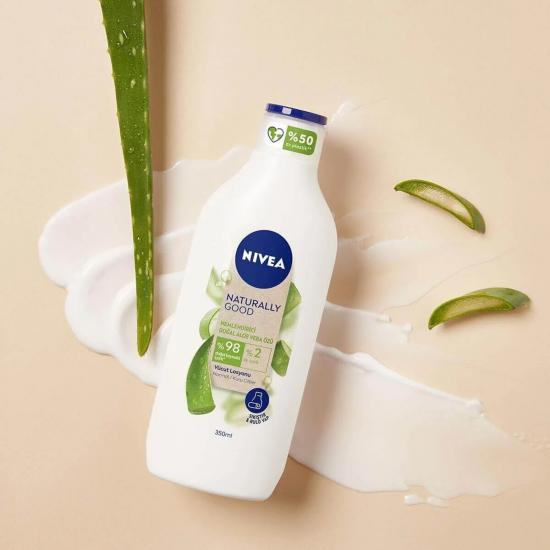 Nivea Body Naturally Good Vücut Losyonu Aloevera 350 ml
